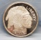 1 Troy Oz Confirmed .999 Fine Silver Buffalo Indian Head Round Coin