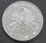 1 Troy Ounce .999 Fine Silver Philharmonic Round Coin