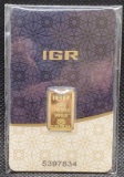 IGR 2.5 Grams .9999 Fine Gold Bar
