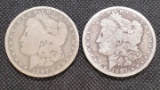 (2) 1897-O Morgan Silver Dollar 90% Coins