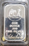 Silver Towne 1 Troy Oz .999 Fine Bar
