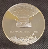 History of Flight Sterling Silver Coin 92.5% Coin