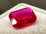 1.6ct Radiant Cut Ruby Gemstone