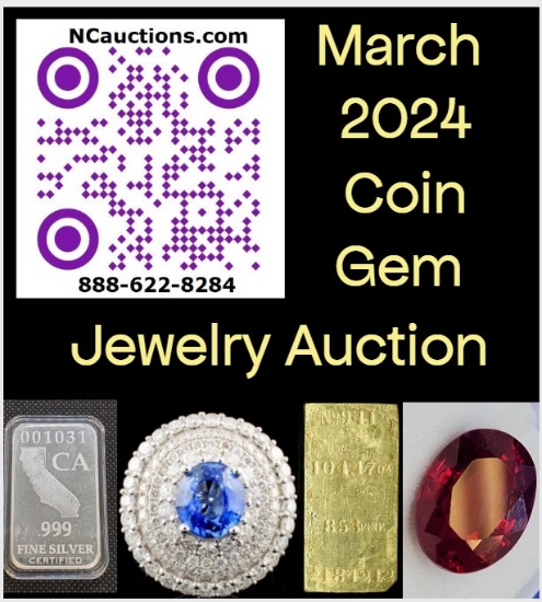 2024 March Fine Coin & Jewelry Auction