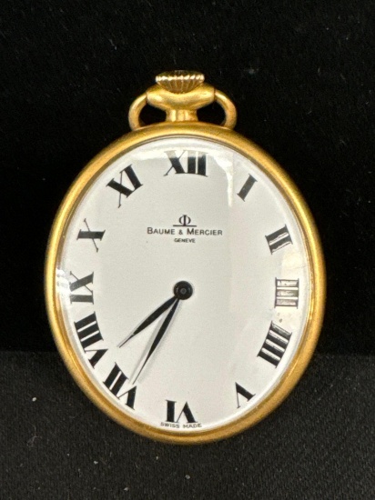 Baume & Mercier 18kt Gold Pocket Watch