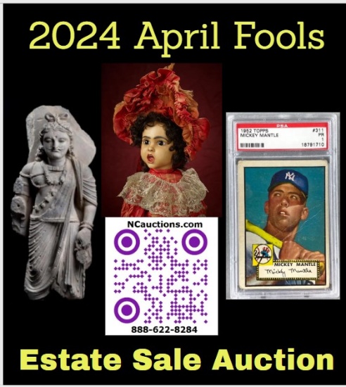 2024 April Fools Collectors Estate Sale Auction