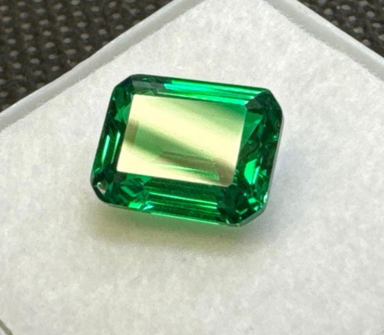Emerald Cut Green Emerald Gemstone Stunning Stone 5.0ct