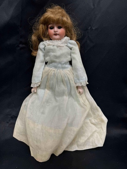 Antique 1900 George Borgfeldt German Bisque Doll Alma