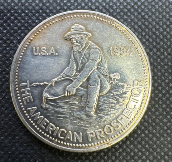 Engelhard American Prospector 1 Troy Oz .999 Fine Silver Bullion Coin
