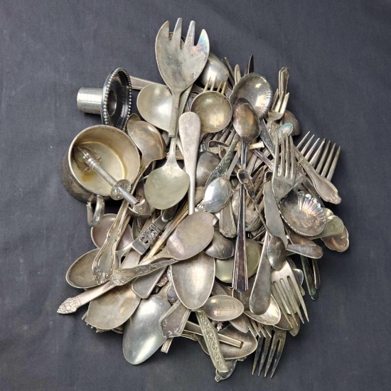 Silverplate silverware/utensils etc.wallace Community Reed and Barton Rodgers Bros. International
