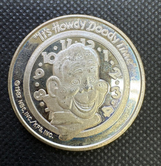Howdy Doody 1 Troy Oz .999 Fine Silver Bullion Coin