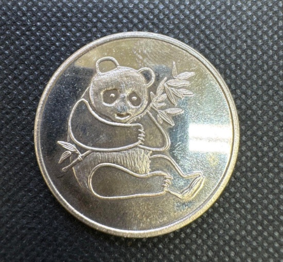 1 Troy Oz .999 Fine Silver Panda Bullion Coin