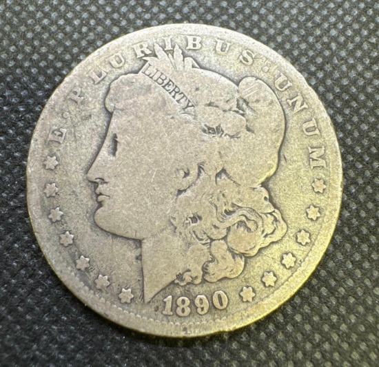 1890-O Morgan Silver Dollar 90% Silver Coin 0.89 Oz