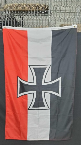 GERMANY WWI JACK FLAG GERMAN IRON CROSS