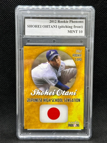 2012 Rookie Phenoms Shohei Ohtani Mint 10 Baseball Card