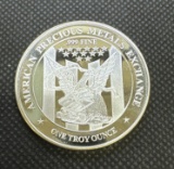 APMEX 1 Troy Oz .999 Fine Silver Bullion Coin