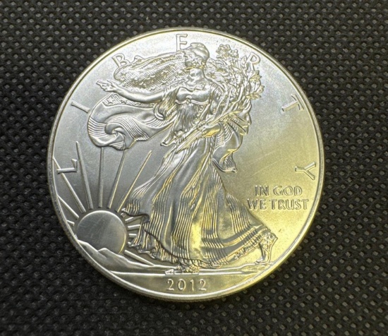 2012 American Eagle Walking Liberty 1 Troy Ounce .999 Fine Silver Bullion Coin