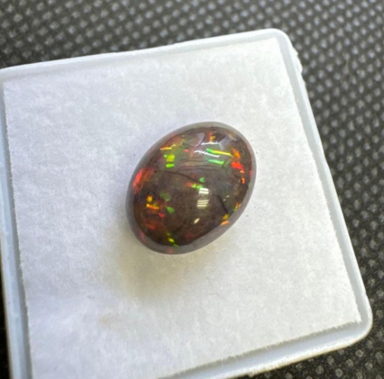 Beautiful Black Ethiopian Opal Gemstone 3.30ct