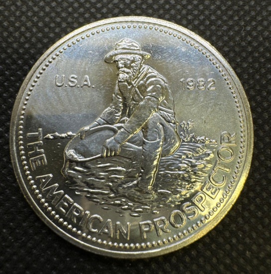 Engelhard American Prospector 1 Troy ounce .999 Fine Silver Bullion Coin