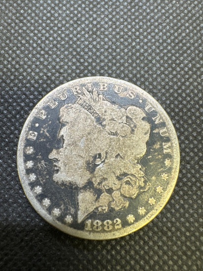 1882-O Morgan Silver Dollar 90% Silver Coin 0.90 Oz