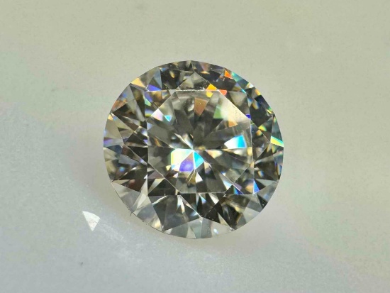 .95ct Brilliant Cut Moissanite Diamond Gemstone GRA Certified