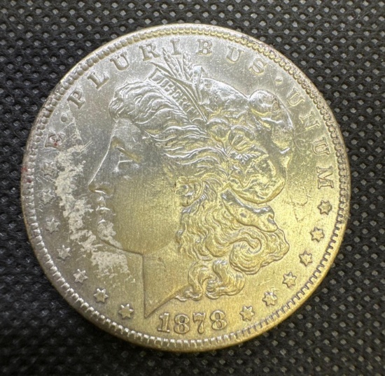1873-S Morgan Silver Dollar 90% Silver Coin 0.93 Ounces