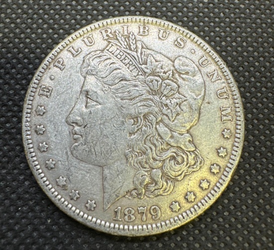 1879 Morgan Silver Dollar 90% Silver Coin 0.94 Oz