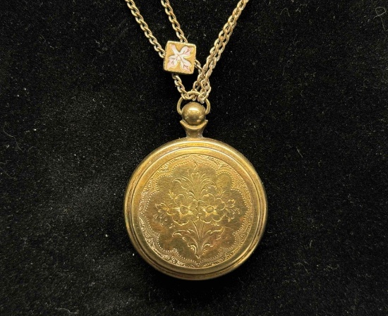 Antique 1859 Locket Necklace