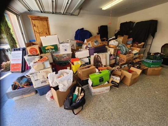 10x20 Garage Storage Unit Contents Coins, Purses, Collectibles, Apple Computer, Jewelry