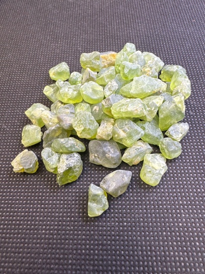 Raw Uncut Green Peridot Gemstone 73.0 Ct