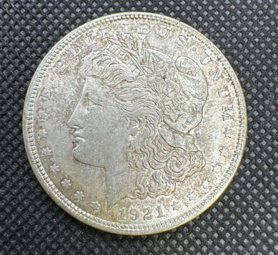 1921 Morgan Silver Dollar 90% Silver Coin