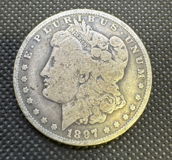 1897-O Morgan Silver Dollar 90% Silver Coin 0.90 Oz