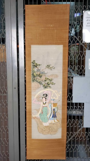 Vintage Chinese wall scroll