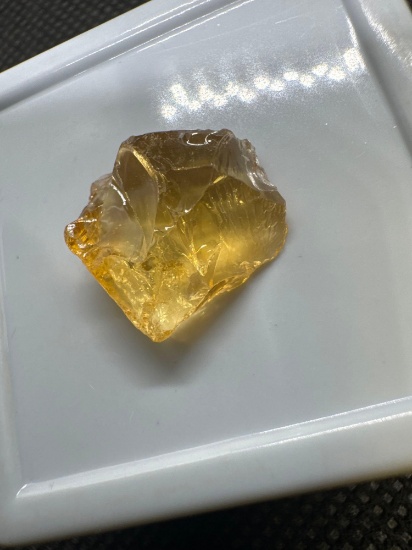Yellow Citrine Gemstone 8.10 Ct