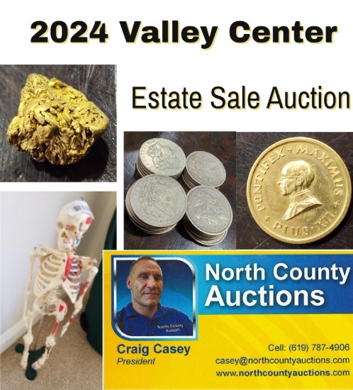 2024 Valley Center Estate Sale Auction