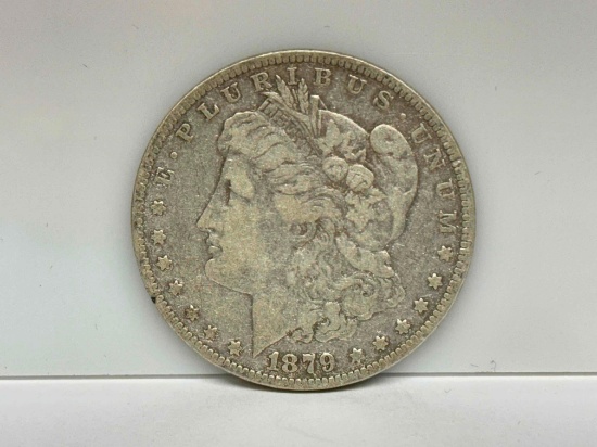 1878 Morgan Silver Dollar 90% Silver Coin 0.92 Oz