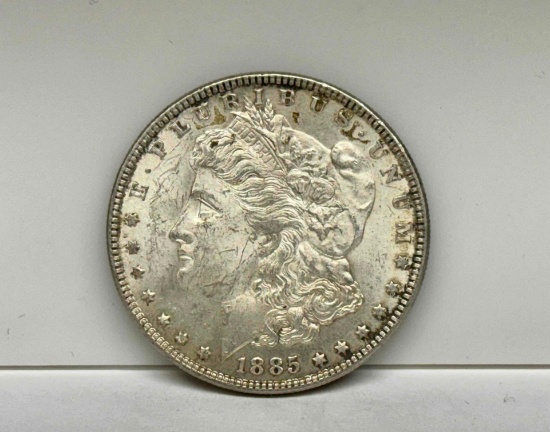 1885 Morgan Silver Dollar 90% Silver Coin 0.94 Oz