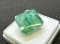Square Cut Green Emerald Gemstone 14.05Ct