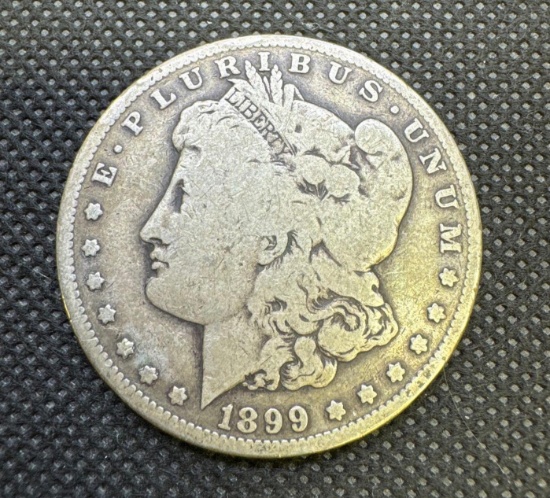 1899-S Morgan Silver Dollar 90% Silver Coin 0.91 Oz