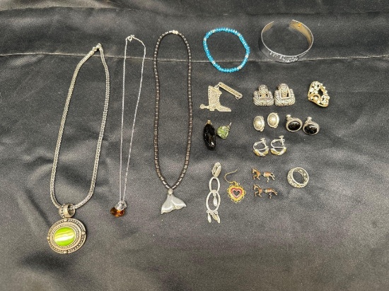 Jewelry Lot Necklaces Bracelets earrings pendant
