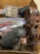 Mixed Goods. Playing Cards, Home Decor, Cake Plate, Military Lenses more