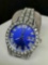 Mens Super Blingy Rhinestone Watch