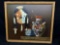 Framed Native American Art 23x26