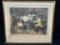 Framed Art W. Dendy Sadler A Little Mortgage Colored Etching Print Catalda Fine Arts 21x25