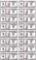Uncut Sheet of $10 Dollar Bills Banknotes 16 count $160 Face Value