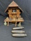 Reuge Edelweiss Froehlicher Wanderer no. 3883 German Coo-Coo Clock