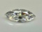 2.7ct Marquise Cut Moissanite Diamond Gemstone GRA Cert