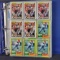 Binder of 1990-2000s Topps Donruss Skybox Fleer Pro Set football cards