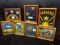 7 Framed Folded State Flags New York, Delaware, Kansas, Alaska, Georgia more