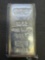 SAM 10 Troy Oz 999.9 Fine Silver Bullion Bar